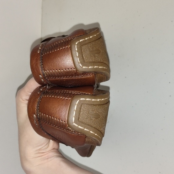 Frye Men's Lewis Leather Venetians brown loafer size 8 - Picture 5 of 12